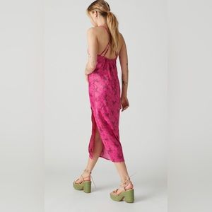 UO Sakura Satin Slip
